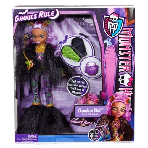 마텔 Mattel Monster High Guruzu rules Crow Dean Wolf Doll (Ghouls Rule - Clawdeen Wolf)