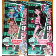 Mattel Monster High Skull Shores Draculaura and Ghoula Yelps Dolls
