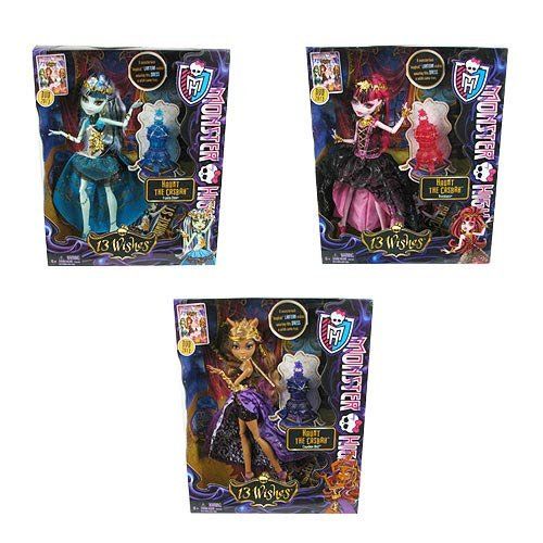 마텔 Monster High 13 Wishes Haunt the Casbah Doll Wave 1 Case by Mattel