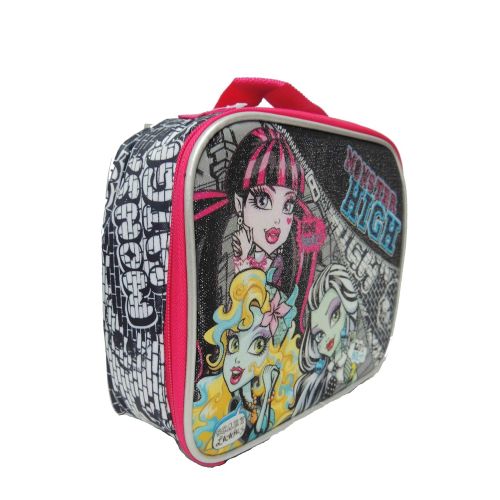 마텔 Mattel Monster High 16 Large Backpack with Lunch Bag