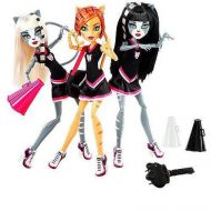 Mattel Toy / Play EXCLUSIVE Monster High 3-PACK FEARLEADING Werecats TORALEI Meowlody and Purrsephone Game / Kid / Child