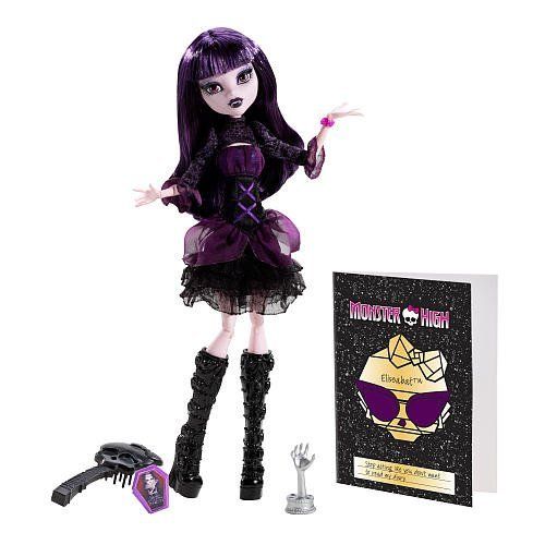 마텔 Mattel Girls Monster High Frights Camera Action New Stars Elissabat Doll