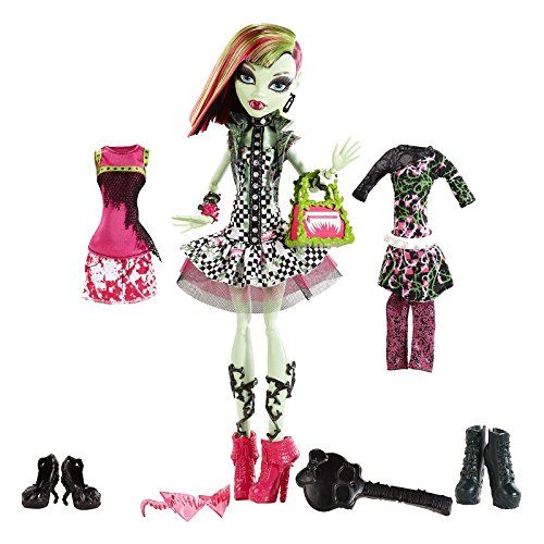 마텔 Mattel Monster High I Heart Fashion Venus McFlytrap Doll Set