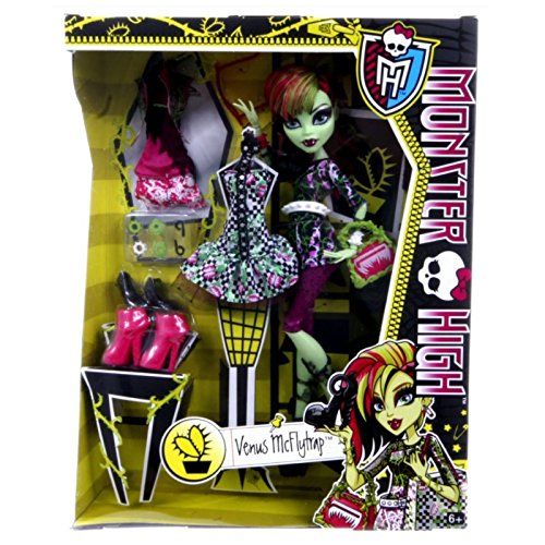 마텔 Mattel Monster High I Heart Fashion Venus McFlytrap Doll Set