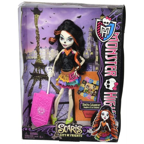마텔 Mattel Monster High Scaris City of Frights Skelita Calaveras