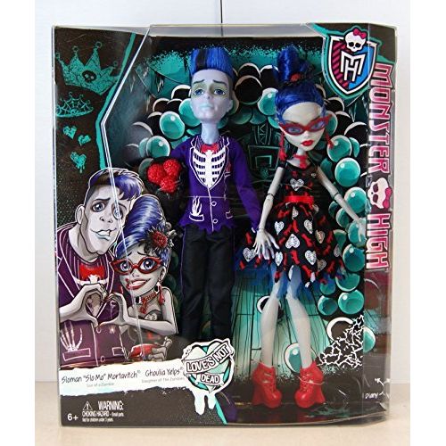 마텔 Monster High Loves Not Dead - 2 Pack: Slo Mo & Ghoulia Yelps by Mattel