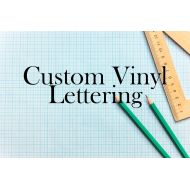 /MatteosSigns Custom Vinyl Lettering PRICED PER CHARACTER(1 Color), Custom Decal, Custom letters, decal sign, custom vinyl, vinyl letters, wedding letters