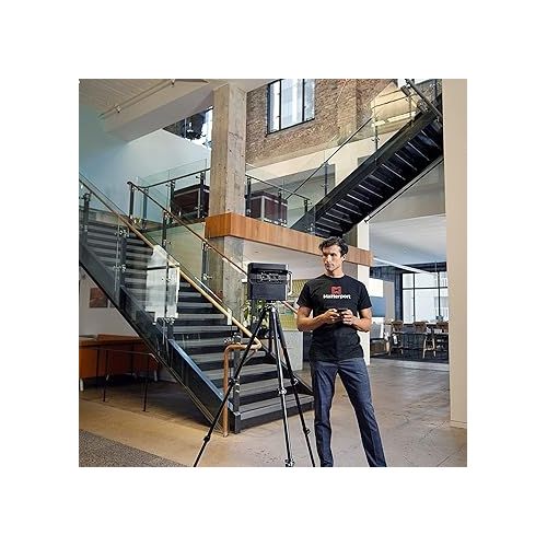  Matterport Pro2 3D Camera Pro Bundle with 12 Month Pro25 Plan - High Precision for Virtual Tours, 3D Mapping, & Digital Surveys with 360 Views and 4K Photography with Trusted Accuracy and Speed