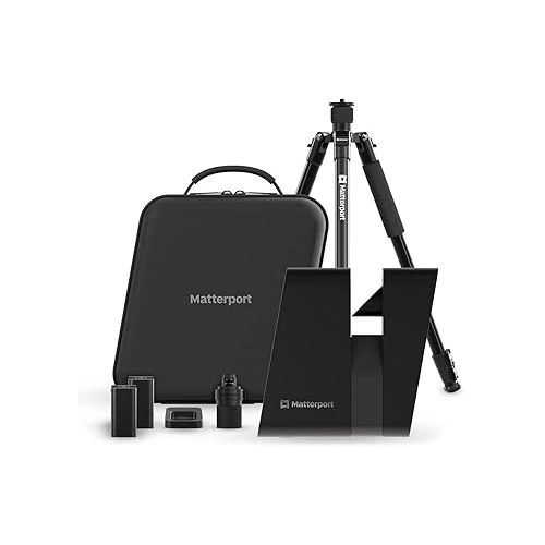  Matterport Pro3 Acceleration Kit 3D Lidar Scanner Digital Camera with Axis Tripod Bundle for Creating Professional 3D Virtual Tour Experiences with 360 Views, 4K Photography Indoor and Outdoor Spaces