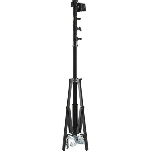  Matthews Medium Overhead Roller Stand (14', Black)