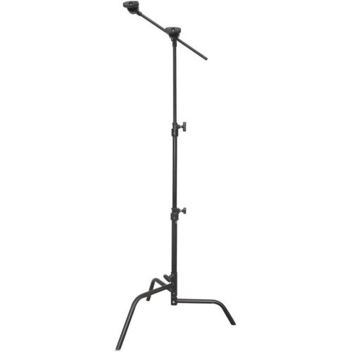  Matthews Hollywood 20 C-Stand w Sliding Leg, Includes Grip Head & Arm - Black