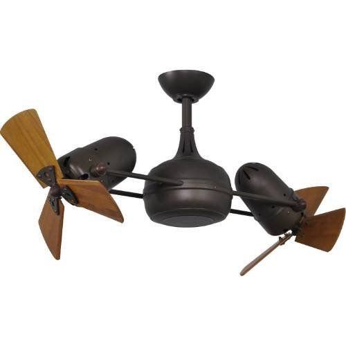  Matthews Fan Company DG-TB-WD Ceiling Fan, Textured Bronze Finish