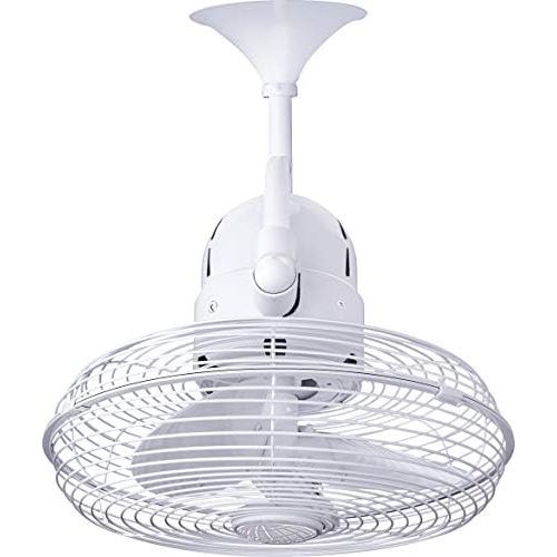  Matthews Fan Company Matthews KC WH Kaye 13 Outdoor Wall Fan with Wall Control, Gloss White