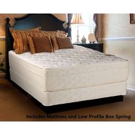 Mattress Solution, 13-Inch Firm Foam Encased Eurotop Pillowtop Innerspring Mattress And 4-Inch Metal Box Spring/Foundation Set, Good For The Back, No Assembly Required, Full Size 7