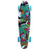 Maui & Sons Maui and Sons Maui Pop 22 Printed PU Kicktail Skateboard