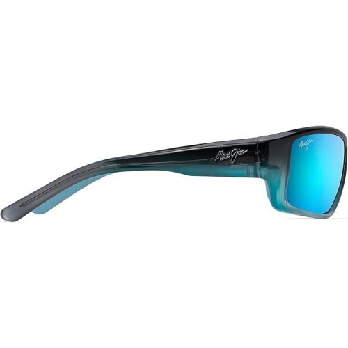  Maui Jim Men's and Women's Barrier Reef Polarized Wrap Sunglasses