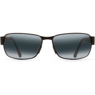 Maui Jim Sunglasses | Mens | Black Coral 249 | Rectangular Frame, Polarized Lenses, with Patented PolarizedPlus2 Lens Technology