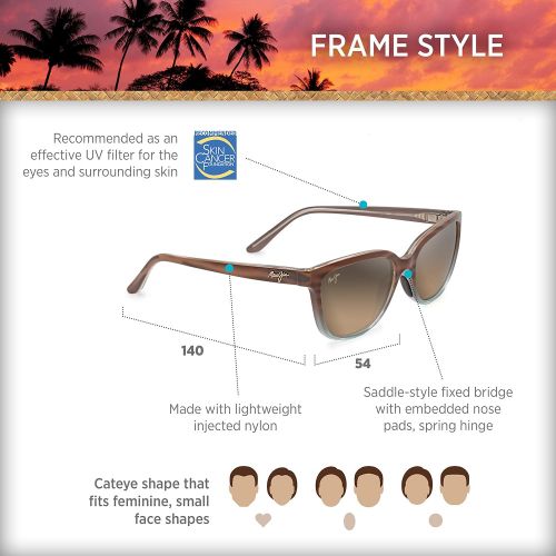  Maui Jim Womens Sunglasses Nylon