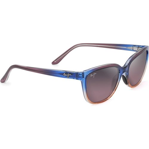  Maui Jim Sunglasses | Womens | Honi 758 | cateye Frame, Polarized Lenses, with Patented PolarizedPlus2 Lens Technology