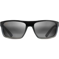 Maui Jim Sunglasses | Mens | Byron Bay 746-03F | Marlin Wrap Frame, Polarized Neutral Grey Lenses, with Patented PolarizedPlus2 Lens Technology