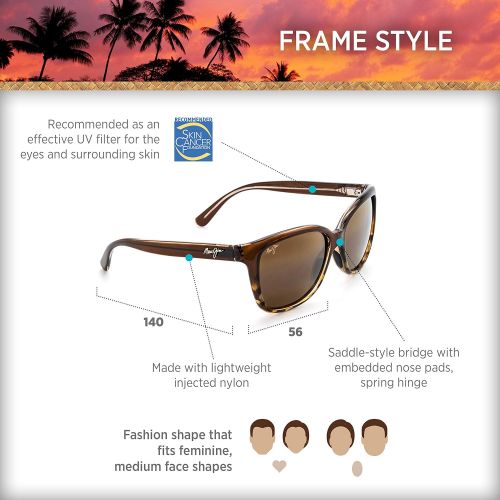  Maui Jim Womens Sunglasses Plastic,Nylon