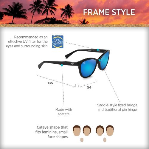  Maui Jim Canna Sunglasses - Womens - Polarized