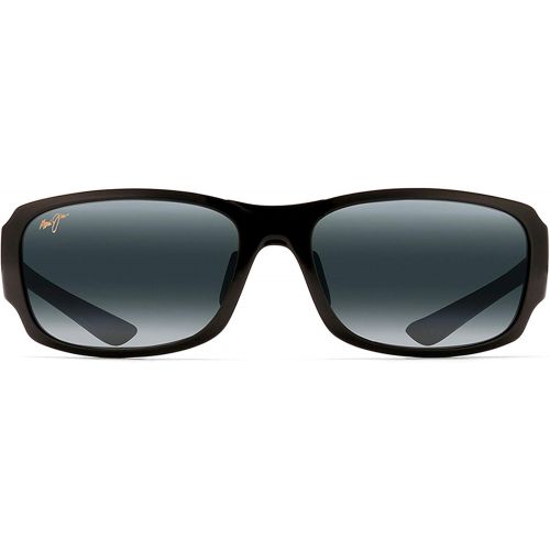  Maui Jim Sunglasses - Bamboo Forest  Frame: Gloss Black Fade Lens: Neutral Grey