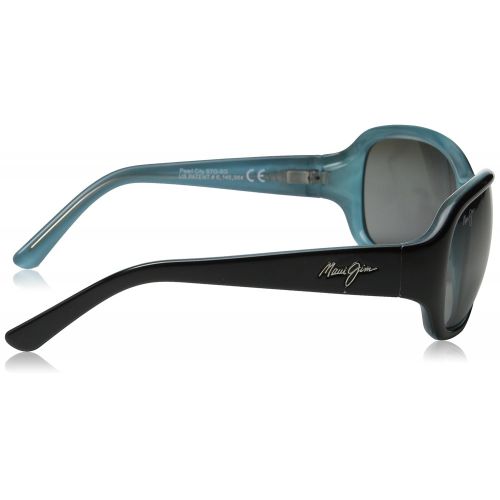  Maui Jim Sunglasses | Pearl City 214 | Fashion Frame, Polarized Lenses, with Patented PolarizedPlus2 Lens Technology
