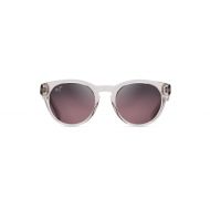 Maui Jim Dragonfly Polarized Translucent Grey Fashion Frame Sunglasses, with Patented PolarizedPlus2 Lens Technology