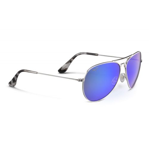  Maui Jim Sunglasses | Mavericks 264 | Aviator Frame, Polarized Lenses, with Patented PolarizedPlus2 Lens Technology