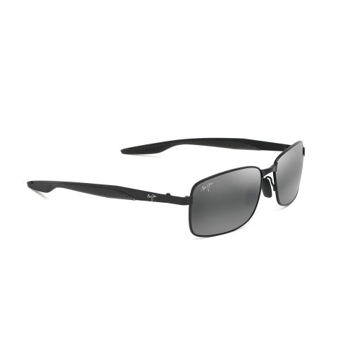  Maui Jim Sunglasses | Shoal H797 | Rectangular Frame, Polarized Lenses, with Patented PolarizedPlus2 Lens Technology