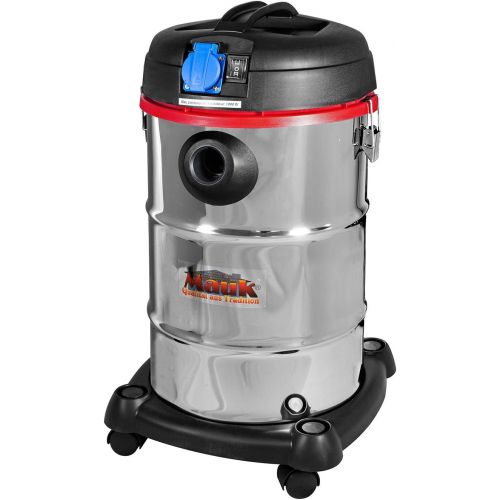  Mauk Nass- und Trockensauger 1200 W, 30 l, 4 m Saugschlauch, Steckdose mit Einschaltautomatik