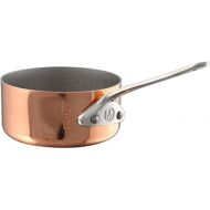 Mauviel M'Minis 1 mm Copper & Stainless Steel Mini Saute Pan With Stainless Steel Handle, 3.54-In, Made in France