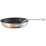 Mauviel M’6S 6-Ply Polished Copper Nonstick Frying Pan With Cast Stainless Steel Handles, 7.9-in, Made In France