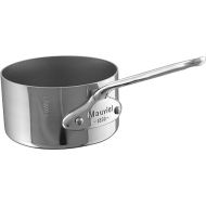Mauviel M'Minis 1mm Stainless Steel Mini Sauce Pan With Cast Stainless Steel Handle, 3.54-In, Made in France
