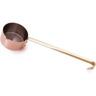 Mauviel M'Passion Copper Mini Sauce Pan With Long Handle, 0.3-qt, Made In France