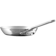 Mauviel M'Minis Stainless Steel Round Frying Pan With Cast Stainless Steel, 4.7-In, Made in France