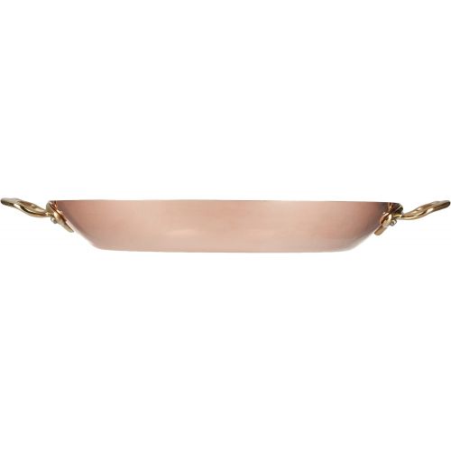  Mauviel MHeritage M150B Copper Round Pan, 12.5 Bronze Handle