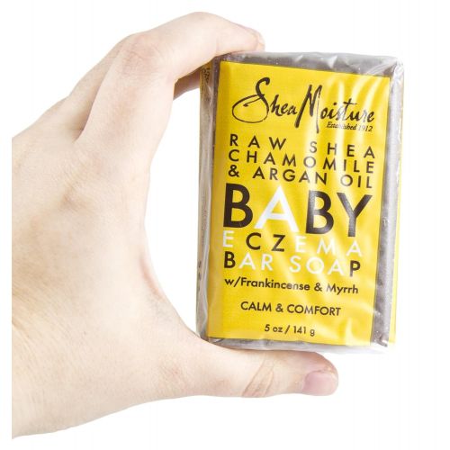  Maven Gifts: Shea Moisture Raw Shea, Chamomile, Argan Oil Baby 3-Pack  13 oz. Head-to-Toe Wash & Shampoo, 6 oz. Baby Eczema Therapy Raw Shea Butter, and 6 oz. Baby Eczema Therapy
