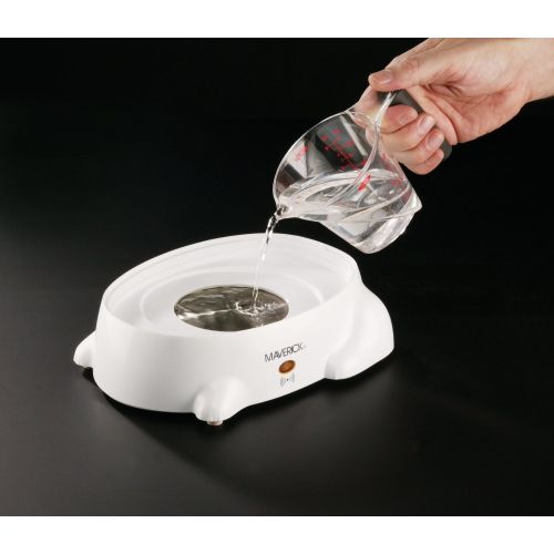  [아마존베스트]Maverick HC-01 Hero Electric Hot-Dog Steamer, White