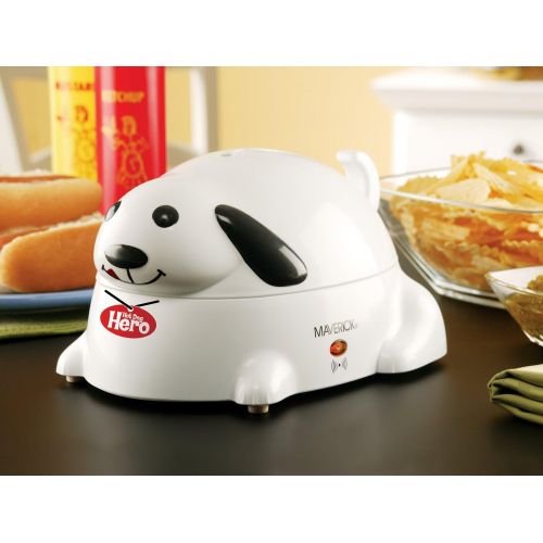  [아마존베스트]Maverick HC-01 Hero Electric Hot-Dog Steamer, White