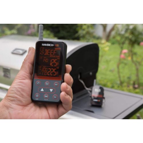  Maverick XR40 Wireless Remote Digital Cooking Food Meat Thermometer with Dual Probe for Smoker Grill BBQ Thermometer, Extended Range 500 FT Range