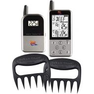 Maverick ET-733 Wireless BBQ Meat Thermometer - Includes Original Bear Paws Meat Shredder - Master the BBQ and Smoker Without Being There