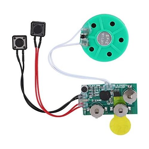  [아마존베스트]-Service-Informationen Mavis Laven Voice Greeting Card Module, Writeable Voice Module Sound Chip DIY Audio Greeting Card Chip for Gift Holidays, 240 Seconds Recording Time