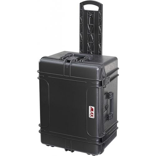  Max MAX620H340STR IP67 Rated Waterproof Durable Watertight Equipment Photography with Hard Carry Pull Handle Plastic Transit Case/Pick and Pluck Foam/Flight Case Tool Box