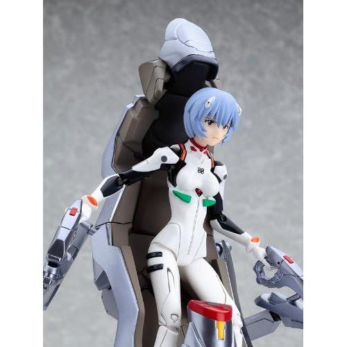 맥스팩토리 Max Factory Evangelion: 2.0: Rei Ayanami Figma Action Figure Plugsuit Ver