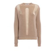 Max Mara Gianna nylon yarn insert crewneck