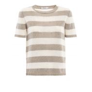 Max Mara Filly two-tone linen sweater