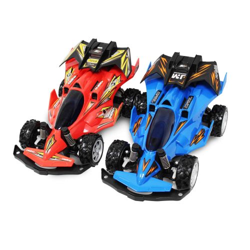  Max Racing Furious RC High Speed Buggy Vehicle 27 MHz Off Road Vehicle Toy 2.4GHz Radio Remote Control Car Electronic Monster Buggy R/C for Kids and Adults (Blue)