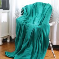 [아마존 핫딜] [아마존핫딜]MaxKare Electric Heated Throw Blanket Polar Fleece 50 x 60 Lightweight Cozy Ultra-Warm Premium Microfiber Snap Lap Blankets with Auto-Off 4 Heating Levels - Lake Green